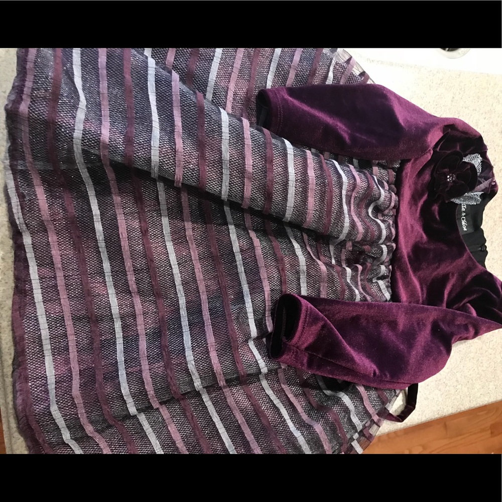 Isabella & Chloe purple dresses
